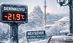 Nevşehir’in En Soğuk Noktası Belli Oldu: Eksi 21,9
