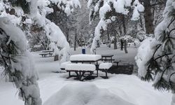 Nevşehir’de Kar Manzaraları Abant’ı Aratmıyor