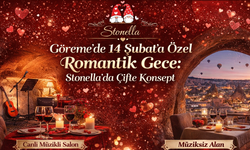 Göreme’de 14 Şubat’a Özel Romantik Gece: Stonella’da Çifte Konsept