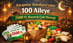 Karapınar Belediyesi’nden Ramazan’da 100 Aileye Destek