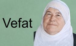 Nar kasabasından Ayten Yılmaz vefat etti