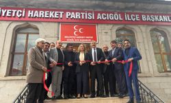 MHP Acıgöl İlçe Başkanlığı Yeni Hizmet Binası Açıldı