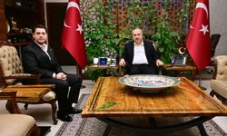 Vali Ali Fidan, Muhtarlar ve İş İnsanını Makamında Kabul Etti