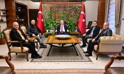 Vali Fidan’a RTÜK ve Verenel Derneği Ziyareti