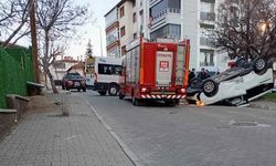 Nevşehir Esentepe’de Maddi Hasarlı Kaza