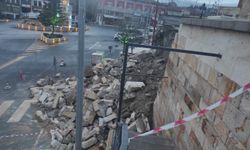 Nevşehir’de Yağışın Ardından Cami Duvarı Çöktü