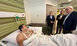 Nevşehir’de Polis Memuruna Geçmiş Olsun