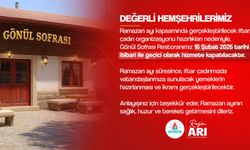 Nevşehir Belediyesi’nden Ramazan’da İftar Çadırı Geleneği