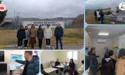 Nevşehir’de Öğrenciler Atıksu Arıtma Tesisini Ziyaret Etti