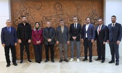 Ersoy Holding ve New Holland Yetkililerinden Rektör Aktekin’e Ziyaret