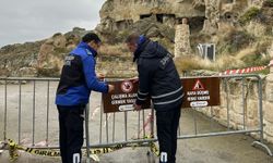 Ürgüp’te Kaya Düşmeleri Tedirgin Etti