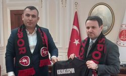 Kozaklıspor’dan Adalet Bakanı Gürlek’e Hayırlı Olsun Ziyareti