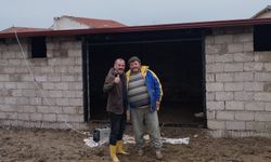 Nevşehir Gümüşkent’te Yıkılan Ahır 5 Günde Yenilendi