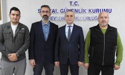İHH Nevşehir’den SGK İl Müdürü Baltacı’ya Hayırlı Olsun Ziyareti