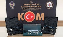 Nevşehir KOM Şube Kaçakçılığa Darbe Vurdu