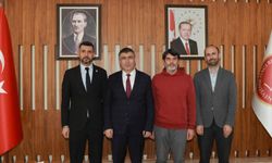 ÜNİ-PER-SEN Genel Başkan Yardımcısı Polat’tan Rektör Aktekin’e Ziyaret