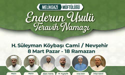Nevşehir Külliyesi’nde Enderun Usulü Teravih Namazı Kılınacak