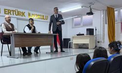 Yazar Özdem ve Aytekin Ayhan Ertürk İlkokulu'nda Öğrencilerle Buluştu