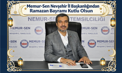 Nevşehir EBS Başkanı Öcal'dan Ramazan Bayramı Mesajı