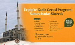 Ürgüp’te Kadir Gecesi Programı Sahura Kadar Sürecek