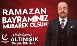 Yeniden Refah Partisi İl Başkanı Altınışık’tan Ramazan Bayramı Mesajı