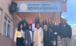 İstanbul’dan Nevşehir Özyayla İlkokulu’na Anlamlı Ziyaret