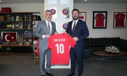 Nevşehir Milletvekili Emre Çalışkan’dan TFF Başkanı Hacıosmanoğlu’na Ziyaret