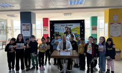 Altınyıldız İlköğretim Kurumunda Yazar Sezer Ortadağ Öğrencilerle Buluştu