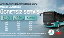 Nevşehir'de Mezarlık Ziyaretlerine Ücretsiz Otobüs Desteği