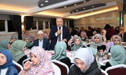 Vali Fidan, Üftade Kız Kur’an Kursu’nda İftar Programına Katıldı