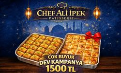 CHEF Ali İpek Patisserie’de bayrama özel "DEV" kampanya!