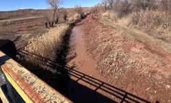 Avanos’ta Ayhanlar Barajı’nı Besleyen Derede Islah Çalışması
