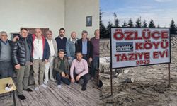 Nevşehir’in Özlüce Köyü’ne Yeni Taziye Evi Geliyor