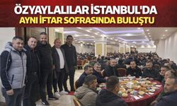 Nevşehir Özyaylalılar İstanbul’da Gönül Sofrasında Buluştu