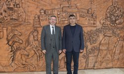 Yazma Eserler Konya Bölge Müdürü Yaşar’dan Rektör Aktekin’e Ziyaret