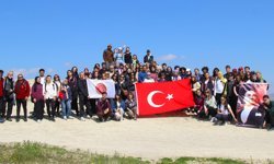 NEVÜ’den Kızılçukur Vadisi’nde Milli Egemenlik Yürüyüşü