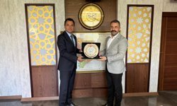 Başkan Güneş’ten Karayolları Müdürü Akyazı’ya Ziyaret