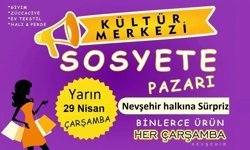 Binlerce Ürün, Sürpriz Fiyatlar Kültür Merkezi Sosyete Pazarı'nda