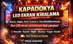 Kapadokya’da Etkinliklerin Yeni Gözdesi: LED Ekran Kiralama Hizmeti