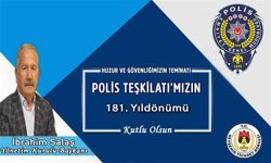 NTB Başkanı İbrahim Salaş’tan 10 Nisan Polis Haftası Mesajı