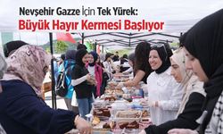 Gazze İçin Nevşehir El Ele: Hayır Kermesine Davet