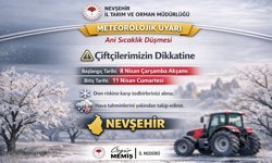 Nevşehir’de Zirai Don Uyarısı: Ani Sıcaklık Düşüşü