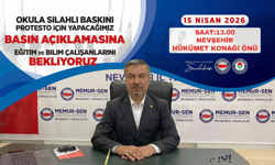 Nevşehir'de Öğretmenler 1 gün iş bırakacak!