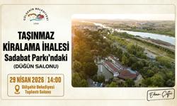 Gülşehir Sadabat Parkı’ndaki Düğün Salonu İçin İhale İlanı