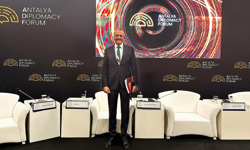 KÜN Rektörü Prof. Dr. Hasan Ali Karasar Antalya Diplomasi Forumu’nda