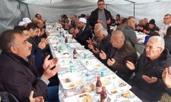 Nevşehir'de bu kez yağmur duasına değil 'Şükür' duasına çıktılar