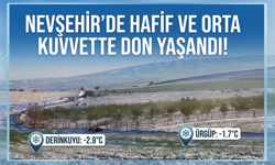 Nevşehir’de Zirai Don: En Soğuk Gece Derinkuyu ve Ürgüp’te Yaşandı