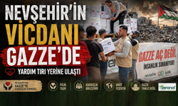 Sınırları Aşan İyilik: Nevşehir’den Gazze’ye Yardım Ulaştı