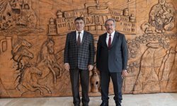 Avanos Belediye Başkanı Sarıtaş’tan NEVÜ Rektörü Aktekin’e Ziyaret