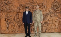 JAKEM Komutanı Albay Fırat’tan Rektör Aktekin’e Ziyaret